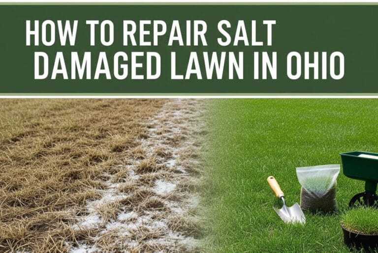 How to Repair Salt Damaged Lawn in Ohio - Galena Lawn Care, LLC