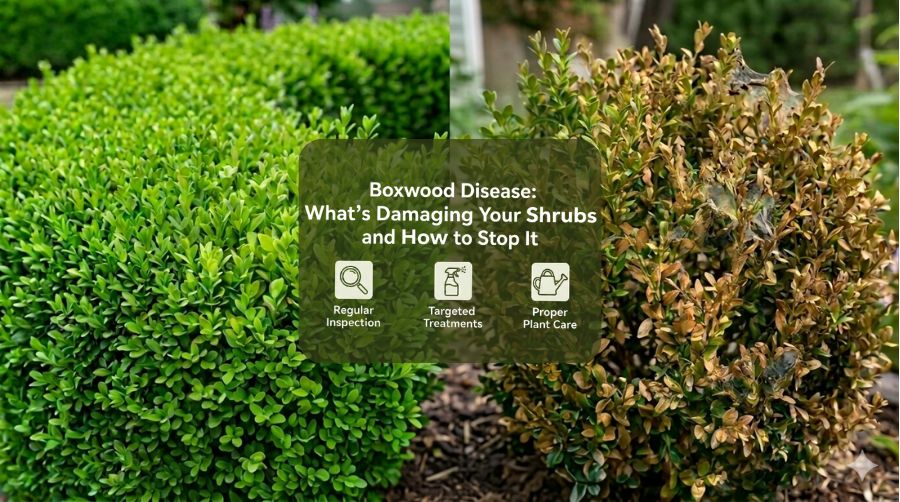 Protecting Ohio Boxwoods from Moths and Disease